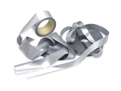 Nastro riflettente applicazione termo adesiva 50 mm-Confezione da 5 m