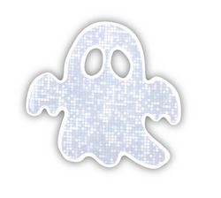 Adesivo riflettente fantasma, confezione da 5pz
