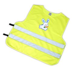 Gilet riflettente per bambini  con lepre blu