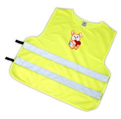 Gilet riflettente per bambini  con coniglietto con cuore