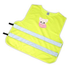 Gilet riflettente per bambini  con gatto