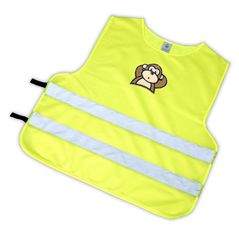 Gilet riflettente per bambini  con scimmietta