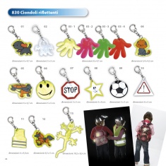 Immagine adesiva riflettente raffigurante PALLONE