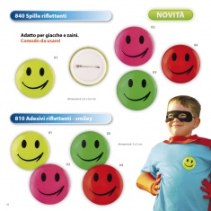 Adesivo riflettente SMILEY grande